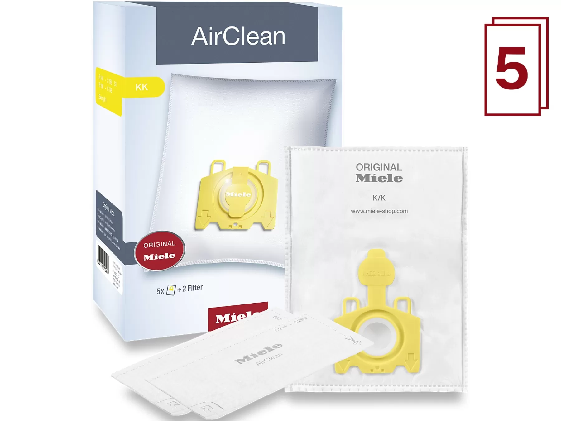 airclean_kk_dustbags_3.webp Miele Accessories<Airclean Kk Dustbags