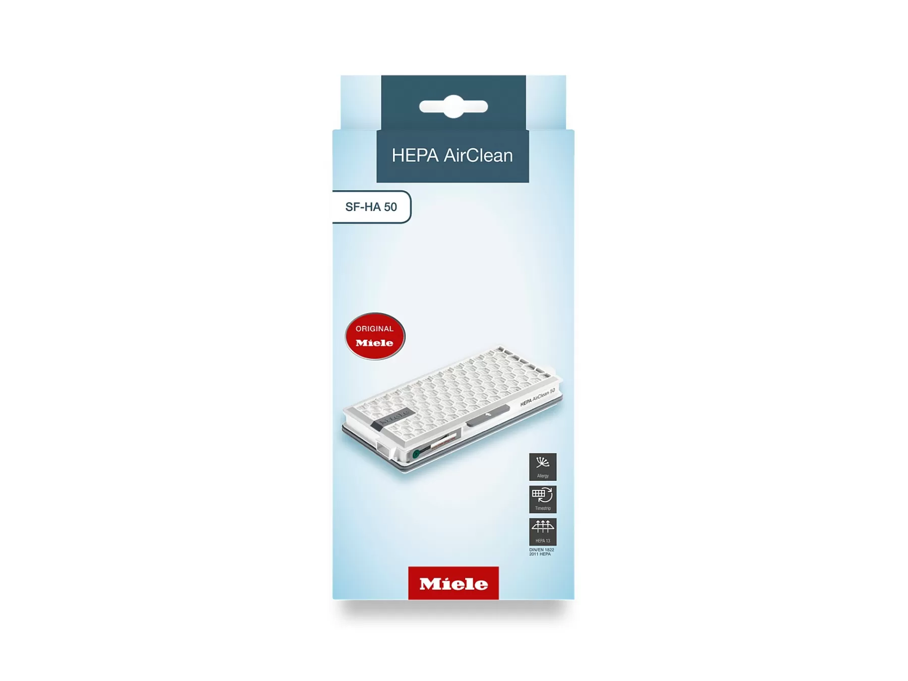 hepa_airclean_filter_with_timestrip_2-2.webp Miele Accessories<Hepa Airclean Filter With Timestrip®