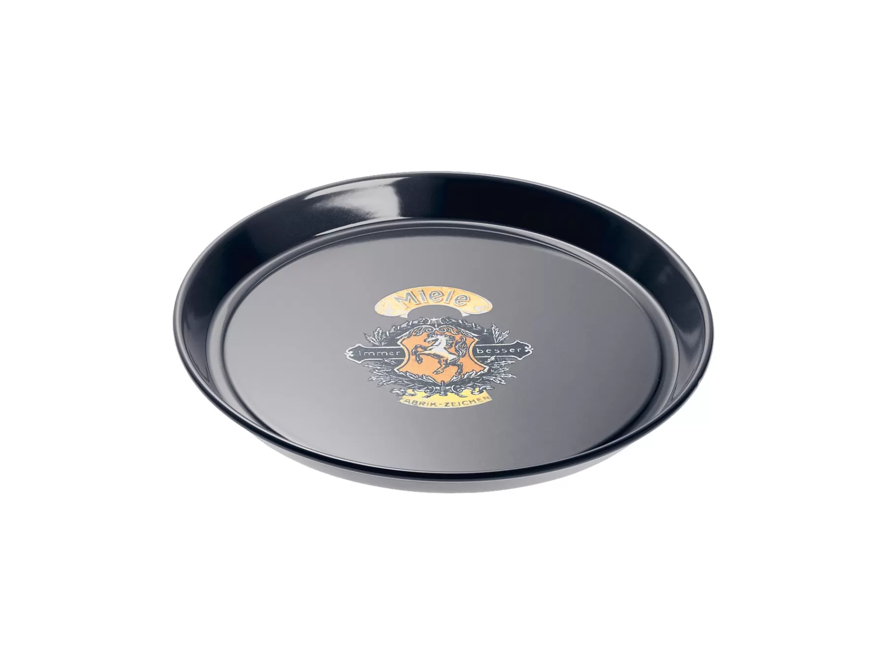 round_baking_tray__nostalgic_logo_2.webp Miele Kitchen Accessories<Round Baking Tray - Nostalgic Logo